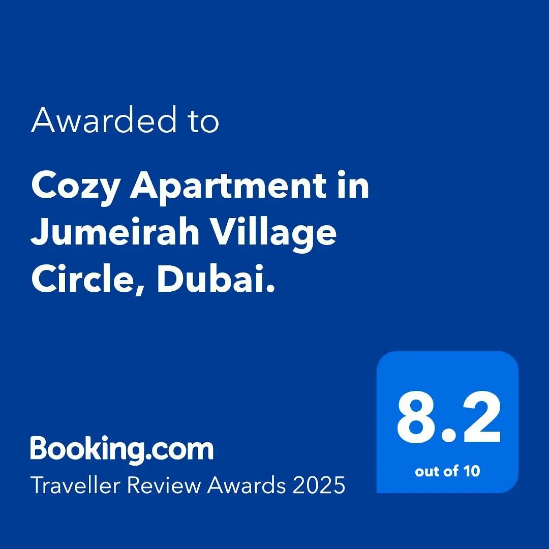 Cozy Apartment In Jumeirah Village Circle, Dubai. contacts